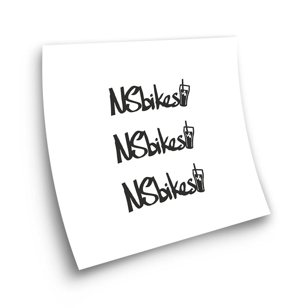 Autocollants compatible avec avecde logo de vélo NS Bikes