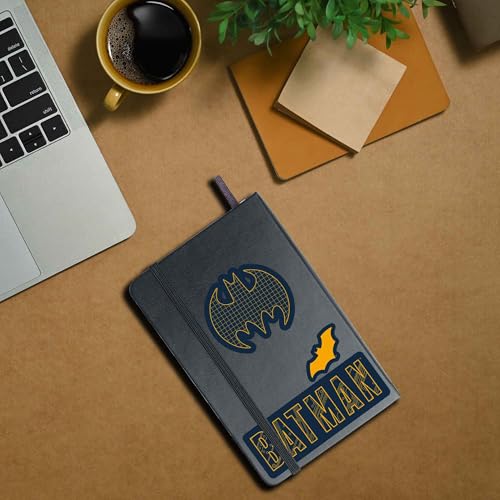 Image of DC Comics Batman Adhesive Vinyl Decals - Iconic Set of Batman Stickers for Car, Water Bottle or Laptop, 1 Pack (3 Count)