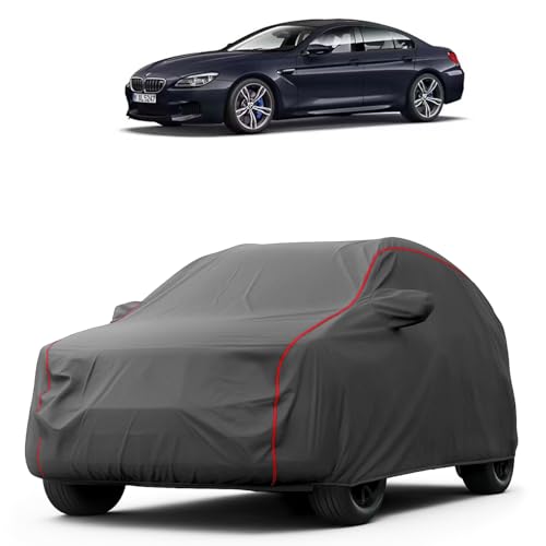 Image of Heavy-Duty Car Cover for Compatible with BMW M6 (2014 to 2025 All Models) Deluxe Car Protection Cover - Waterproof & UV-Resistant All-Season Exterior Protection