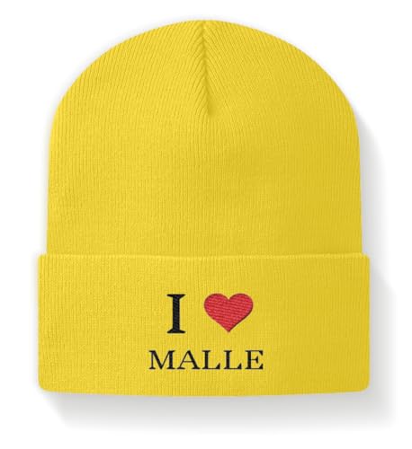 Casquette de baseball Mallorca jaune M - Bonnet I Love Malle Party de fête