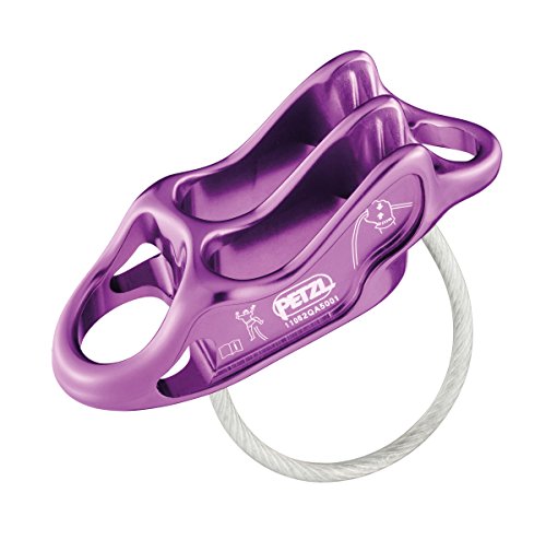 Petzl Reverso 4 Multi-Purpose Belay Rappel Device Violet