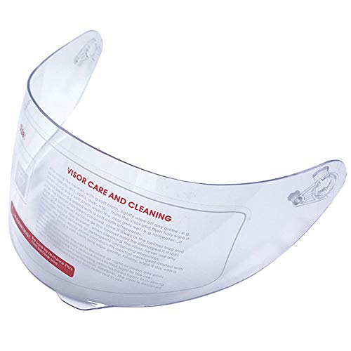 Helm für Motorräder Full-Face Motorcycle Helmet Tragbarer Integralhelme Flip-up Motorradhelm Zertifizierung von ECE (Clear, Visor)