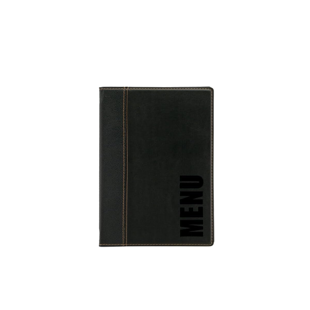 Securit Trendy Range A5 Menu Holder with 1 Double Insert, Black