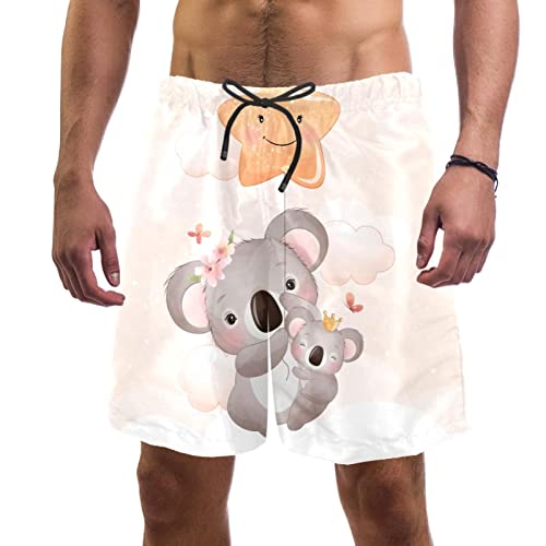 Maillots de bain hommes JDEZ koala mignon : le short de plage de vos souvenirs