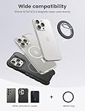 Magnetic Phone Ring Holder for MagSafe - Lamicall 360 Rotating Phone Grip [Removable & Wireless Charging Friendly] for iPhone 17 16 15 14 13 Pro/Pro Max/Plus/Mini/Air, Others with Iron Plate - Black - Image 6