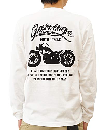 [�W�[���Y�o�O] �����s MOTORCYCLE �I���W�i�� �o�C�J�[ �v�����g ���� T�V���c �����Y ���f�B�[�X LRT-MOTOR �l �V���i1�j