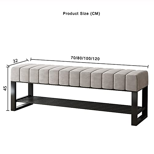 Étagère à chaussures d'entrée moderne gris meuble de rangement 120cm