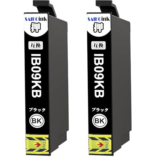 Amazon.co.jp: IB09KB ブラック エプソン 電卓 互換インクカートリッジ