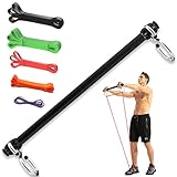 Resistance Band Bar, Portable...