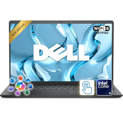 Image of Dell Inspiron 15.6 inch FHD Touchscreen Laptop | 13th Gen Intel Core i5 | 16GB DDR4 RAM | 1TB PCIe SSD | AI-Enhanced Windows 11 | WI-FI 6 | Long Battery Life for Business