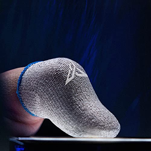 Flydigi Finger Sleeve - 5ª Geração - Par de Luvas de Dedo para Jogos - Fibra de Vidro Flexível - Res