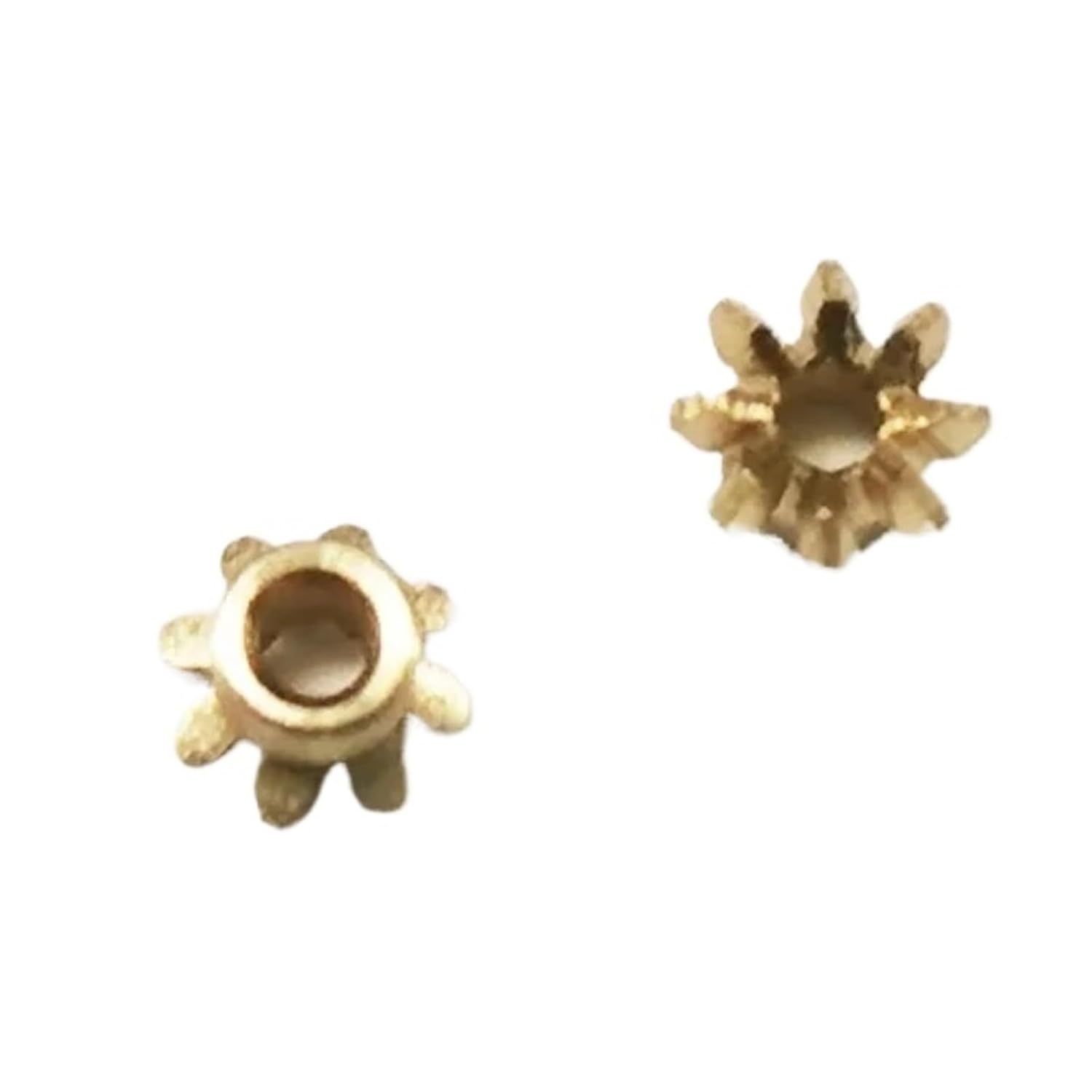 1pcs 0.3M 8T Static Modification Micro Metal Bevel Gear Right Angle Transmission Brass Gear