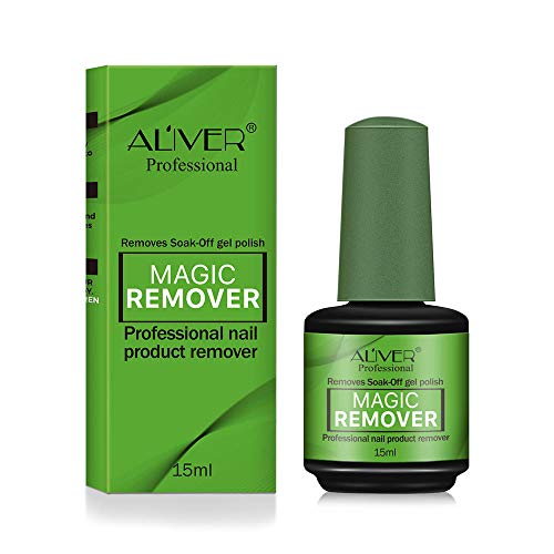 Professional Magic Nail Polish Remover Vinimay Removes Soak-Off Gel Nail Polish In 3-5 Minutes, Easily & Quickly, Don't Hurt Your Nails