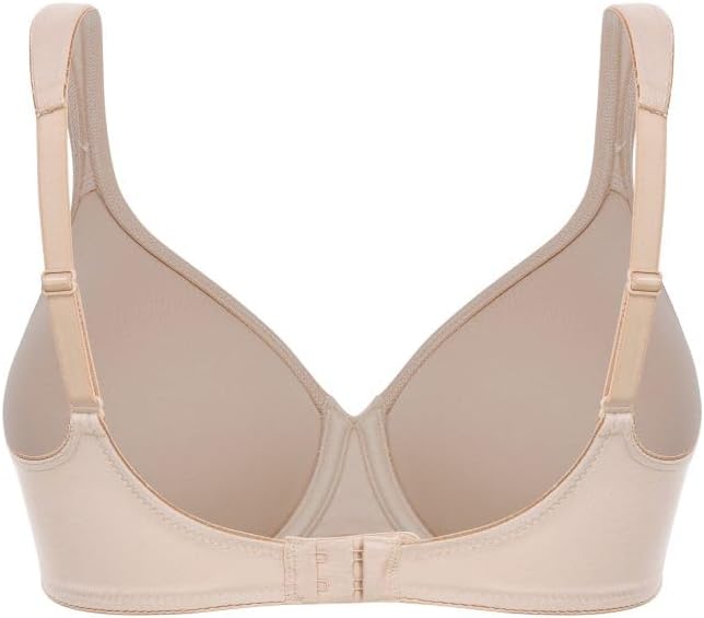 Conturelle Women's Pure Balance Molded Spacer Underwire Bra, 206201, Sand, 40C