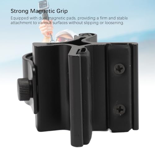 Support de lampe de poche aimanté Denash à libération rapide anti-glisse