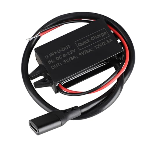 8V-32V ���� 5V / 9V / 12V 30 ���b�g�d�����W���[�� USB C �o�̓A�_�v�^�R���o�[�^�Ԏ����ԏ[�d�ԃI�[�g�o�C�p