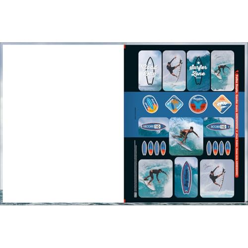 Tilibra - Caderno Brochura Capa Dura Universitário Gabriel Medina 80 Folhas