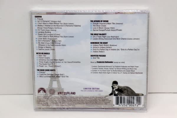 ★新品未開封★　麗しのサブリナ／俺たちは天使じゃない　他　サウンドトラック　CD Amazon.co.jp: 【未開封・未使用】CD 麗しのサブリナ 俺たちは天使じゃ