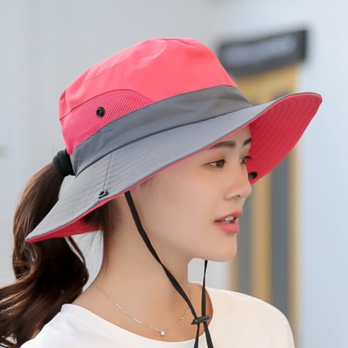 Chapeau de soleil lot de 2 imperméable anti-UV rose taille unique - 5