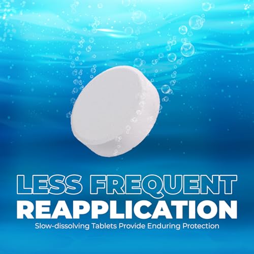 XtremeClear 3 Inch Stabilized Chlorine Tablets for Sanitizing Swimming Pools - Individually Wrapped, Slow Dissolving Chlorine - Tri-Chlor - 5 Pounds - Image 5