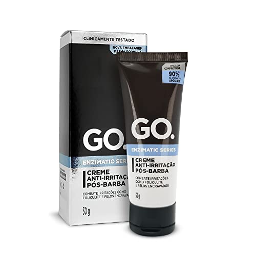 GO. Man Creme Anti-Irritação Pós-Barba Go Man 30 G