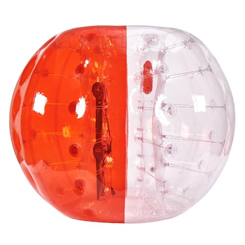 VEVOR Inflatable Bumper Ball, 4FT/5FT Body Sumo Zorb Balls for Teen, 0.8mm Thick PVC Human Hamster Bubble Balls for Outdoor Team Gaming Play, Bumper Bopper Toys for Garden, Yard, Park