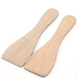 10 Stück Schaber Zubehör Spachtel, Natürliche Holzschaufel, Grillschaufel, Schieber Schaber, Holz Racletteschaber Racletteschieber, Raclette-Set, Schaber Holz Geeignet zum Pfannengaren und Grillen