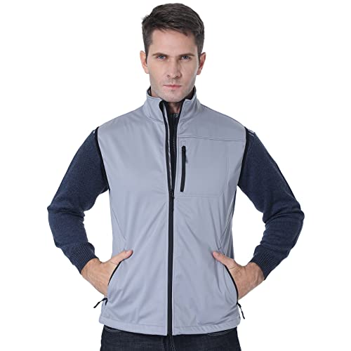 Beroy U2111377GXXXL Men Golf Softshell-Vest Lightweight-Jacket cover