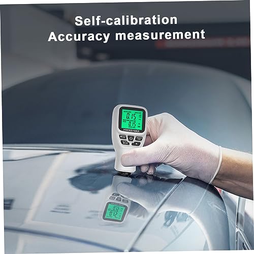Medidor Digital de Grosor de Pintura para Recubrimientos Automotrices, Medidor Preciso con Retroiluminación miniatura 3