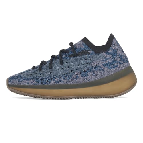 Image of adidas Mens Yeezy Boost 380 Lace Up Sneakers Shoes Casual - Blue