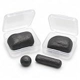 Confezione da 2 piombi per pesca alla carpa, 15 g, in tungsteno, modellabile e appiccicoso, per pesca alla carpa, pop up, rig e lenza, riutilizzabile in scatole singole, ideale per una regolazione