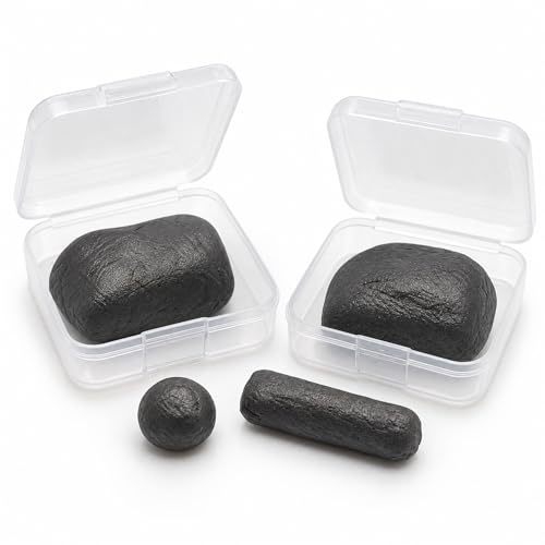 2 stuks kneedlood vissen 15g, wolfraam, vormbaar & plakkerig. Tungsten Putty voor karpervissen, pop-up rigs & leiding. Herbruikbaar in afzonderlijke dozen - ideaal voor nauwkeurige gewichtsaanpassing