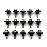 Region Offroad 4.0L Valve Cover Torque Limiter Sleeves and Bolts Compatible with Jeep Wrangler TJ Cherokee XJ Grand Cherokee ZJ WJ (Yellow zinc)