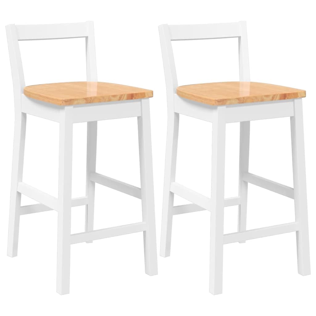 Tabouret de bar en bois de caoutchouc pour partager des repas en famille