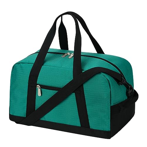 Image of Apenze Small Gym Bag 14 inch lightweight Carry On Mini Duffel Bag for Travel Sport - Green