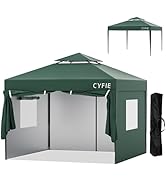Amazon.co.jp: CYFIE タープテント 3mx3m サイドシート4枚付