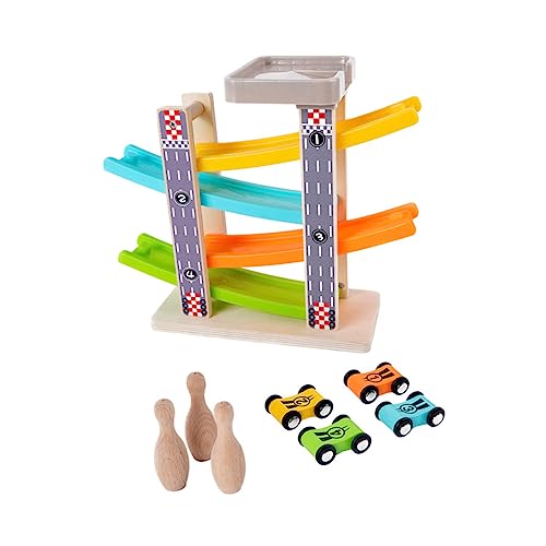 CORHAD 1Set Multi Layer Glider for Engaging Track Car Plaything Develops Fine Motor Problem Solving Skills Design for Ages