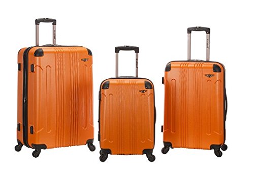 Luggage Set - Orange 3 Pieces, small