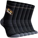 BISOUSOX Mens Merino Wool Socks 70% Wool, Lightweight Cushion Crew Dress Socks, Breathable Sock for Boot, Light Hiking