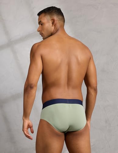 Image of U.S. Polo ASSN. Men's Nylon Micro Fibre Sports High Stretch Underwear Briefs
