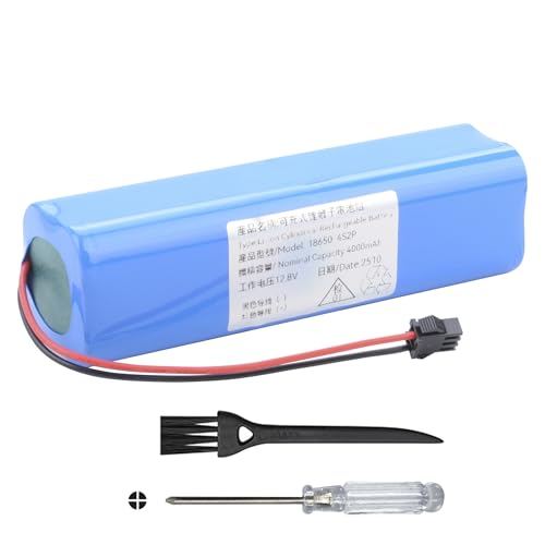 CQCEO Vacuum Battery Replacement for Lefant U180 Robot Vacuum Cleaner, 91471 Lithium Battery 12.8V/4000mAh/51.2Wh