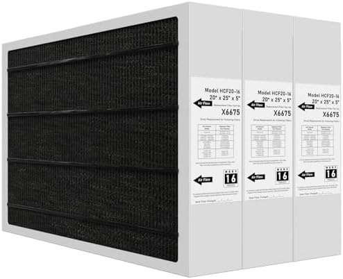 X6675 - Filtro Aria MERV 16, 20 X 25 X 5, Compatibile Con Lennox - Foto 7