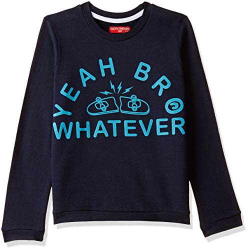 Image of Cloth Theory Boy's Cotton Crew Neck Sweatshirt