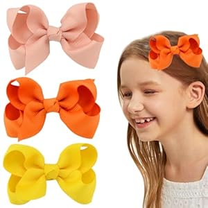 Yocdnov BUT168 6 Kokardki Wsuwki do Włosów