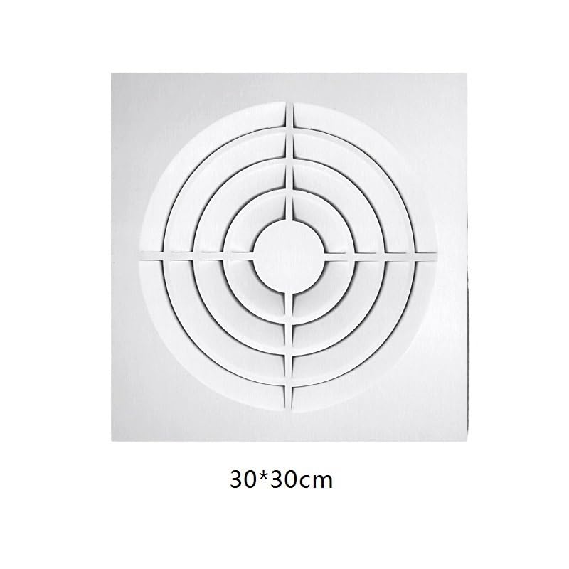 Ventilador Extractor de aire ultrafino de 320 m³/h con motor de cobre y alto volumen de aire for cocina. Cuarto de baño
