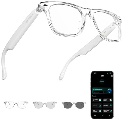 Giwbeiv AI Smart Glasses and Men Chat GPT, Bluetooth