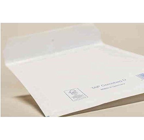 Lot de 100 enveloppes à bulles blanches gamme PRO K/10 format 340x470mm