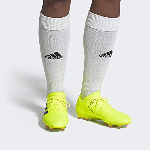 adidas Herren Nemeziz 18.1 Fg Fußballschuhe, Gelb (Solar Yellow/Football Blue/Active Red), 48 EU – Ansicht 2