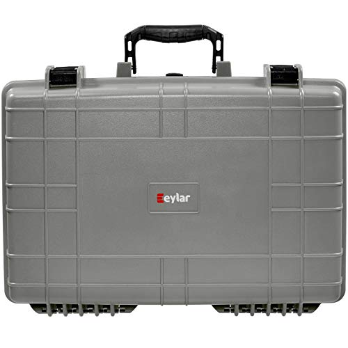 Maleta rígida protectora Eylar mediana 20" gris miniatura 5