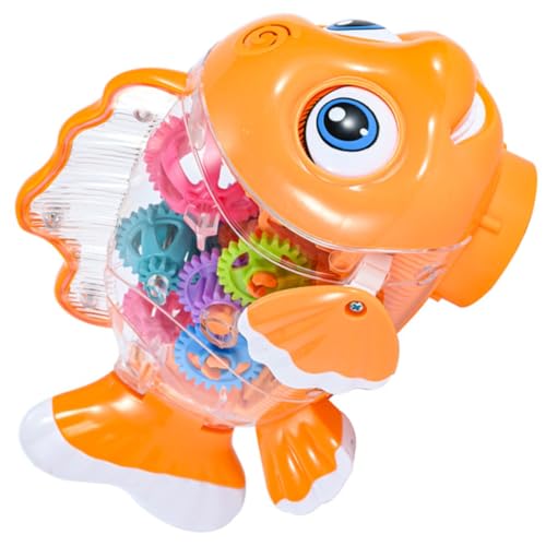 Jouet poisson lumineux transparent ORFOFE idéal pour animer les après-midis des enfants